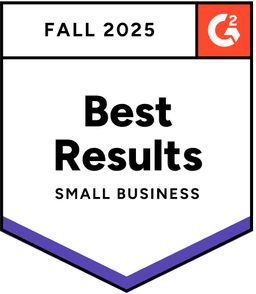 G2 Best Results Small Business Fall 2025