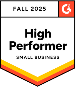 G2 High Performer Small Business Fall 2025